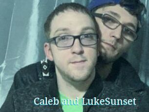 Caleb_and_LukeSunset